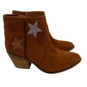 Code West Women's #Totes CW183 Bootie Whiskey Stars 9.5